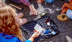 Kindergeburtstag Geocaching Schatzsuche Ötzingen